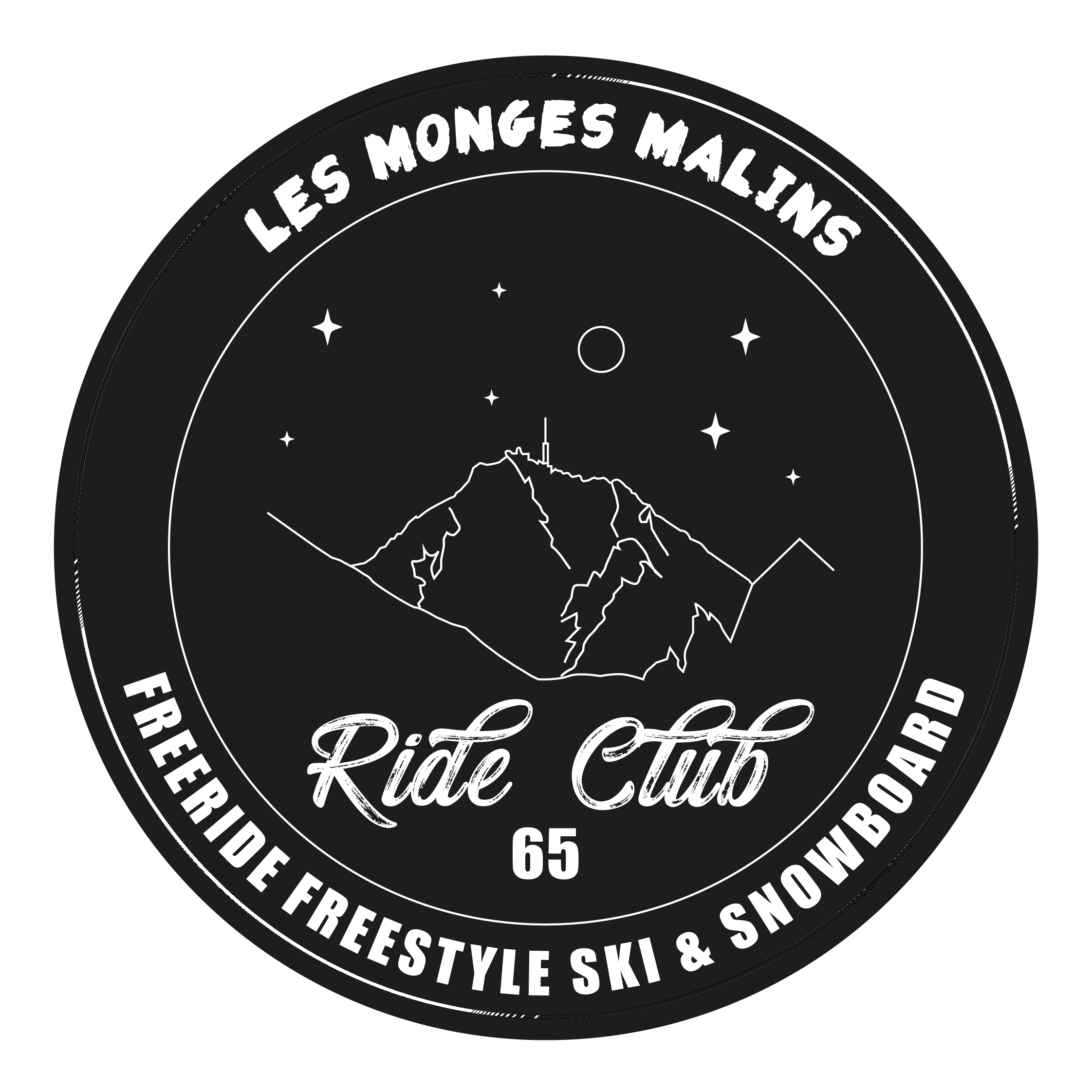 Revised Logo LES MONGES MALINS Vectorized - fichier PDF et PNG